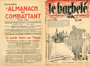 LE BARBELé N° 2 DE 1934 revue pour les combattants de WW1 1914/18 - Foto 1 di 1