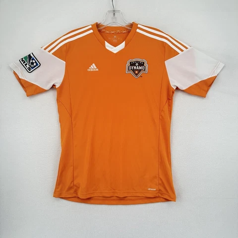 Houston Dynamos Adidas Youth Soccer Jersey - Size XL - Orange - MLS Climacool Cover