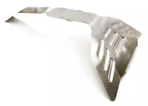 Stainless Steel (Raw) Front Skid Plate for Traxxas 1/10 E-Revo (-2017) & Summit - Picture 1 of 1