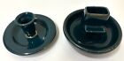 Vintage 2 Pcs Hall Match Holder Ashtray And Candlestick Palmer House Chicago 1940S