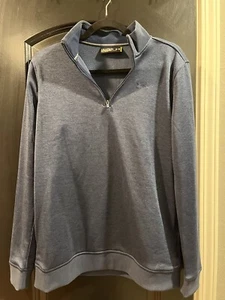 Under Armour Youth Pullover 1/4 Zip Sweatshirt Blue Size Youth XLarge - Picture 1 of 3
