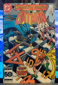 DETECTIVE COMICS BATMAN #551 CASI NUEVO CALENDARIO HOMBRE APLICACIÓN DC COMICS 1985 - SIN CIRCULAR - Imagen 1 de 2