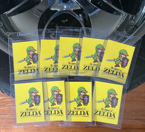 (9x) 1989 Topps Nintendo Legend of Zelda #5 Game Tip Stickers Link RC Rookie