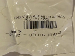 Can-Am A16115179000 Air Adjuster Screw Kit - Picture 1 of 2