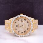 Rolex Day-date 40mm 18k Yellow Gold Iced Out 25ct Genuine Diamonds Ref 228238