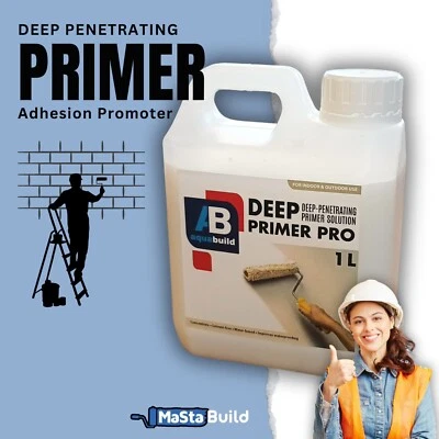APD PRIMER PRO penetrante profonda parete pavimento soffitto idrosolubile AQUA BUILD 1L - Immagine 1 di 4