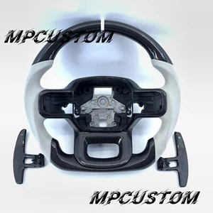 Volante de fibra de carbono apto para Ford Raptor F-150 F150 Expedition 2021-2025 - Imagen 1 de 8