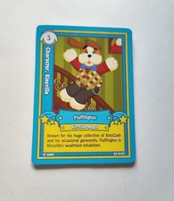 Webkinz Trading Card Series 2 Game Character, Kinzville Fluffington B2-03/85