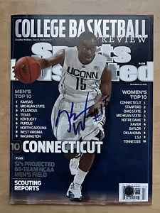 Kemba Walker signierte Sport Illustrated Zeitschrift UConn Huskies BAS Autogramm 23. November 09 - Bild 1 von 1
