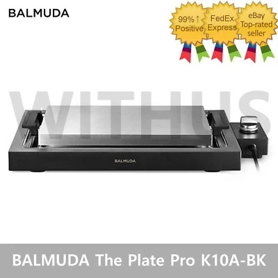 BALMUDA The Plate Pro Stainless Steel Hot Plate K10A-BK AC 220V/60Hz - Tracking_ - Image 1 of 4