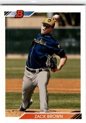 2020 Bowman Heritage #BHP-34 Zack Brown Prospects - Image 1 of 2