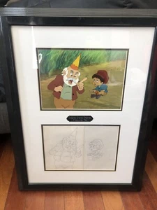 1987 Pinnochio And The Emperor Of The Night Cel With Original Filmation! - Picture 1 of 6