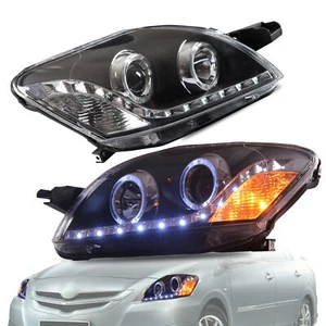 VLAND LED Headlights For 2007-2013 Toyota Vios Yaris Belta Sedan Front Lamps - Picture 1 of 8