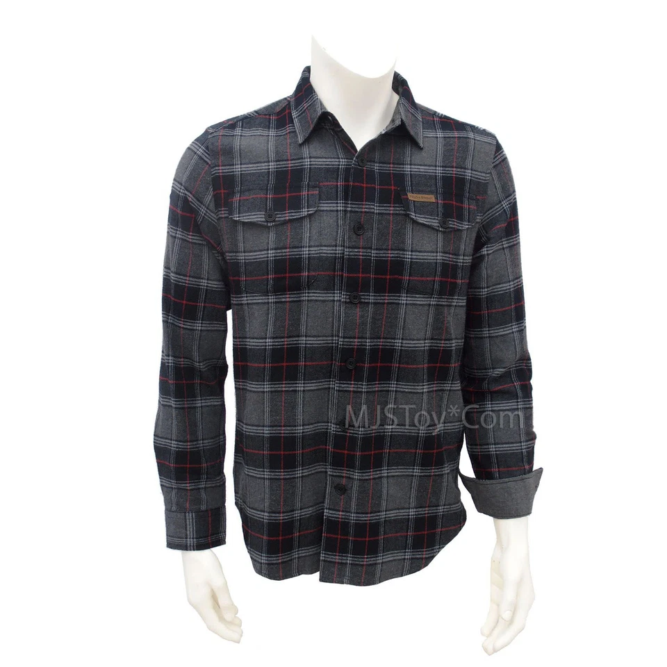 NWT Field & Stream Men Soft Plaid Button Front Long Sleeve Cotton Flannel Shirt - Image 1 of 1