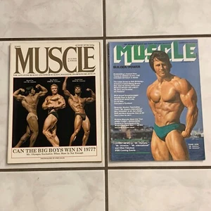 (2) LOT VINAGE 1974 BODYBUILDING MAGAZINES Frank Zane MUSCLE COLLECTIBLE - Picture 1 of 1