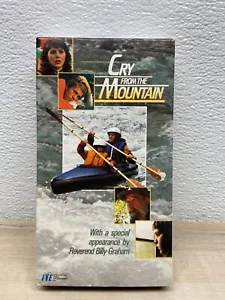 Vintage Cry From The Mountain 1985 VHS Movie With Billy Graham - Imagen 1 de 3