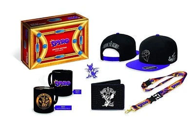 Spyro The Dragon Merchandise Box - 5 Items (u.a. Cap,Geldbörse,Tasse) - NEU - Bild 1 von 2