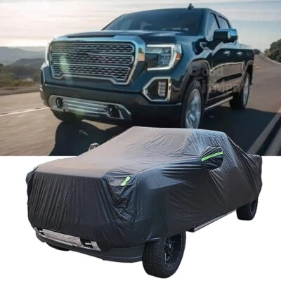 For GMC Sierra 1500 AT4 Pickup Truck Car Cover Waterproof UV Dustproof Outdoor - Image 1 of 4