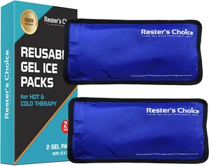 Rester's Choice Gel Cold & Hot Packs 5x10 in. 2-Piece Set - Picture 1 of 10