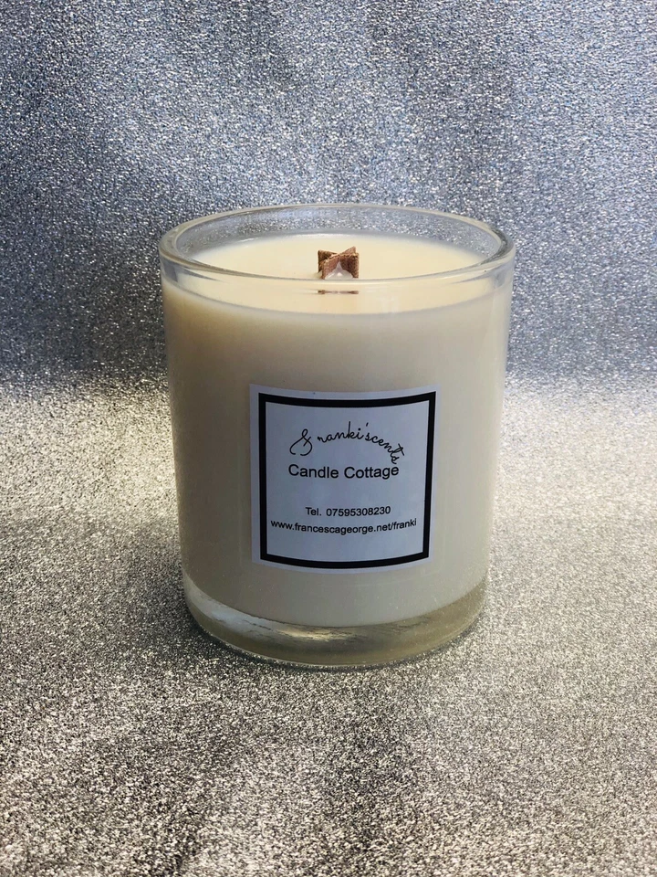 Handmade, highly scented, Tall,40cl Soy Wax, Citronella & Lemongrass-like Candle - Image 1 of 3