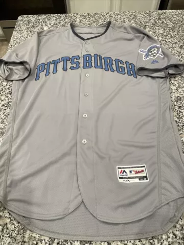 Majestic Pittsburgh Pirates Fathers Day Jersey Authentic Collection 48 Cover