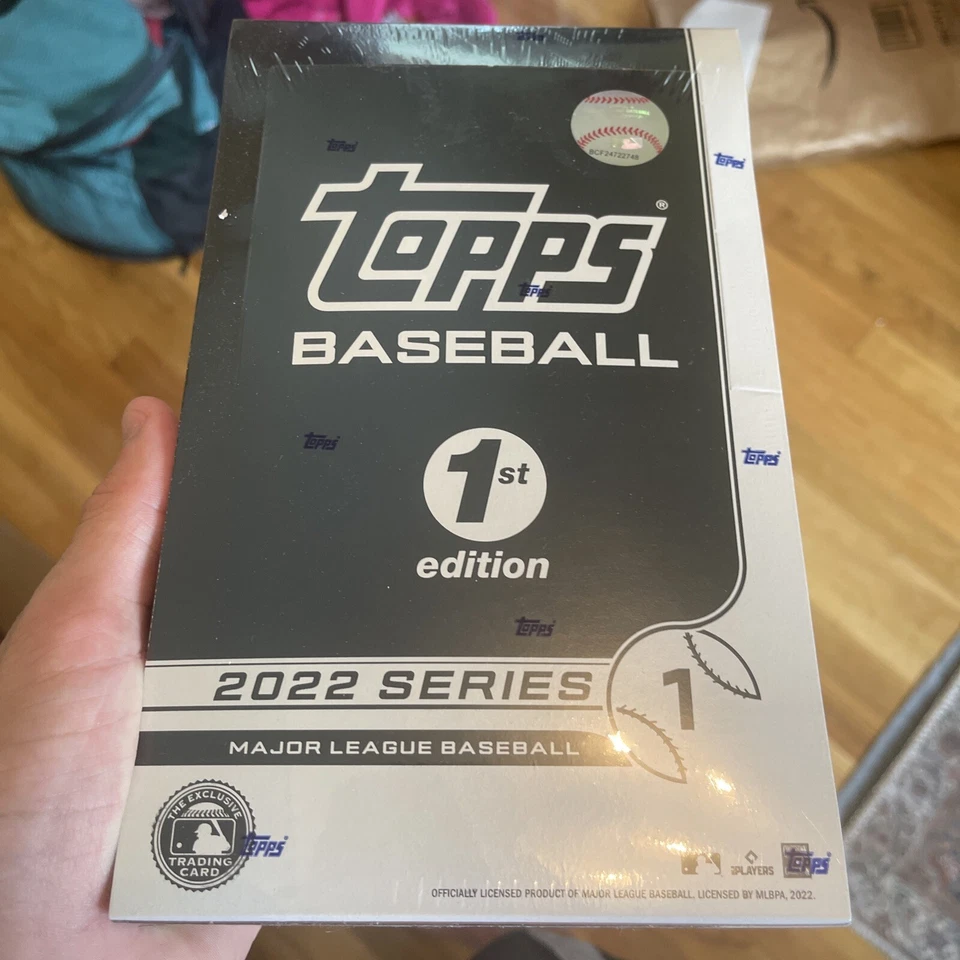 2022 Topps Series 1 Baseball 1st Edition Online Exclusive Sealed Hobby Box - Image 1 of 1