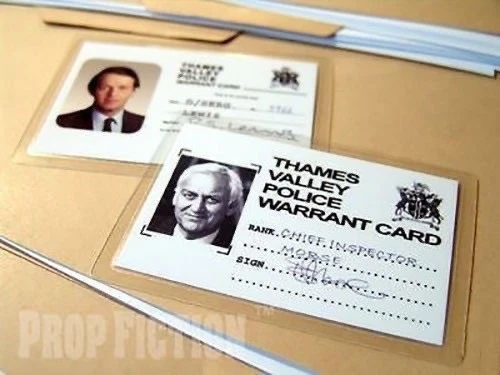 Inspector Morse - DCI Morse & DS Lewis Detective Prop Warrants / Cosplay ID Card - Image 1 of 1