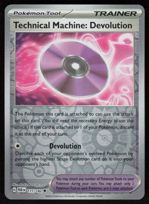 Technical Machine: Devolution 177/182 Reverse Holo SV04: Paradox Rift LP-NM - Image 1 of 2
