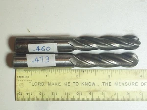 Tool BALL END MILL SINGLE END 4 FLUTE 0.473 or 0.460 OD 2 LOC 1/2 SHANK $/Each 1 - Picture 1 of 11
