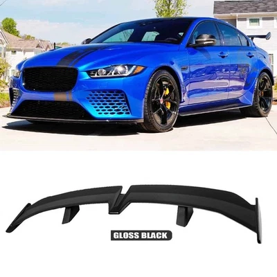 For Jaguar XE XF XFR XFR-S Gloss 55" Rear Trunk Spoiler PRO Racing Rear Wing Foto 1 de 4