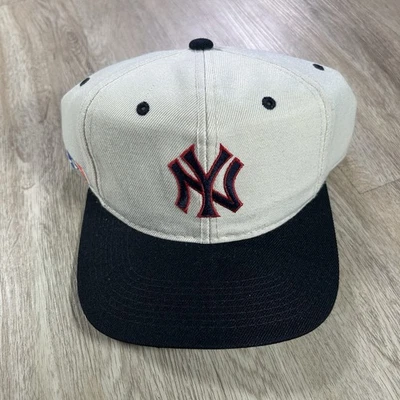 De Colección Especialidades Deportivas New York Yankees Sombrero Snapback MLB Logo Lateral Gorra Blanca Foto 1 de 4