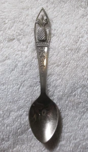 Aloha Hawaii Pineapple Sterling Silver Souvenir Spoon - Picture 1 of 5
