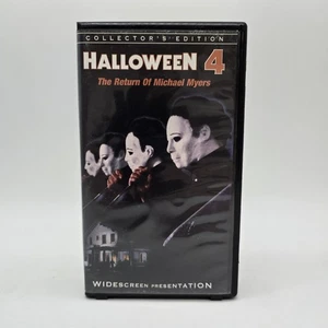 Halloween 4 The Return Of Michael Myers Collectors Edition VHS - Picture 1 of 6