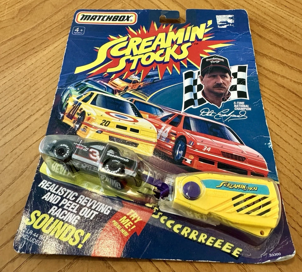 Matchbox Screamin’ Stocks #3 Dale Earnhardt Goodwrench Racing Lumina - Image 1 of 3