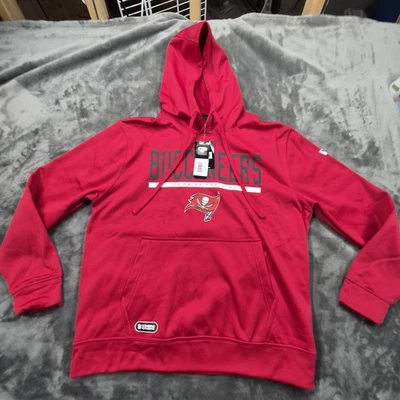 Sudadera con Capucha Pullover Tampa Bay Buccaneers Para Hombres Grande NFL Fútbol Nueva Era Combinar Foto 1 de 4