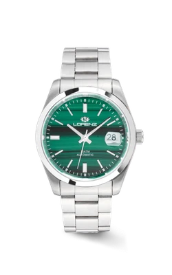 Orologio Lorenz Ginevra King Gemstone Automatico Malachite 030235MM Watch Verde - Immagine 1 di 4