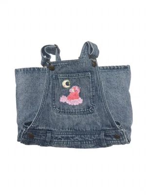 Vestido de mezclilla Disney para niñas talla 5 rojo giratorio Foto 1 de 4