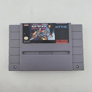 Strike Gunner S.T.G - Nur Cartridge - Super Nintendo Snes - Gereinigt - Getestet - Bild 1 von 19