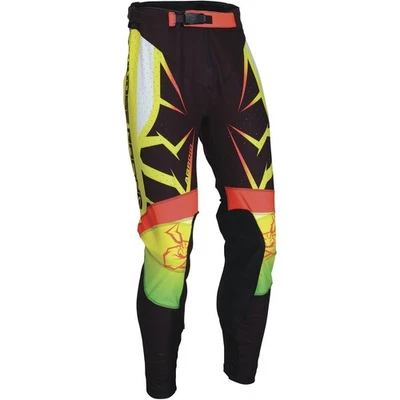 Moose Black/Yellow/White Agroid Pants 2901-11422 - Image 1 of 3