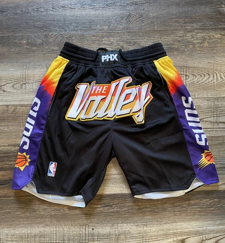 Phoenix Suns Summer City Edition Old School Retro Basketball Team Shorts M-XL Cover