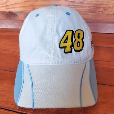 Gorra ajustable vintage Nascar Jimmie Johnson para hombre 2006 #48 Nextel Cup Foto 1 de 4