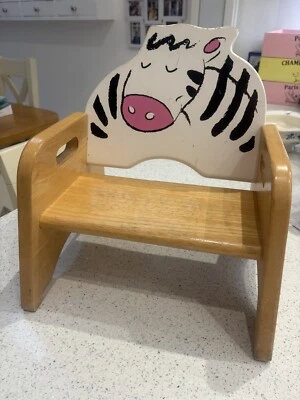 Vintage child's step stool chair - Image 1 of 4