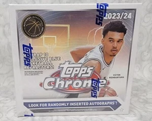 2023-24 Topps Chrome Basketball Factory Sealed Monster Box BRAND NEW SEALED - Picture 1 of 5