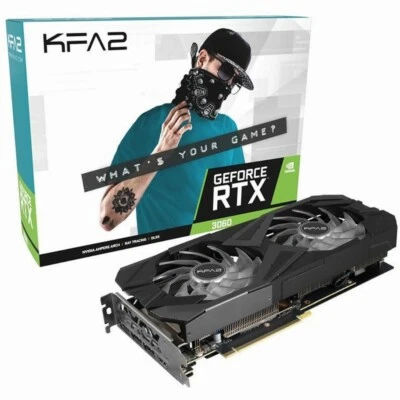 KFA2 Nvidia GeForce RTX 3060 1-Click OC Series 12GB GDDR6 PCI Exp Graphics Card - Image 1 of 4