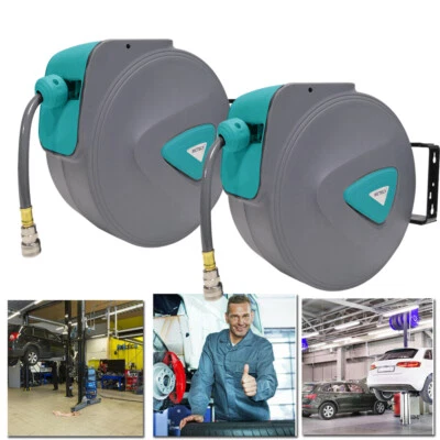 ACXIN 10-30m Druckluftschlauch Aufroller Automatik Schlauch Schlauchtrommel 3/8