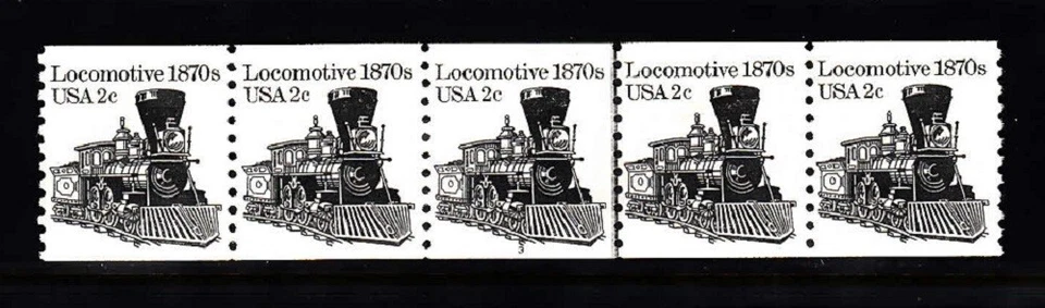 USA PNC SC# 1897A LOCOMOTIVE 2c - PNC5 - MNH - PL# 3 - Image 1 of 1