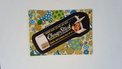  2008 Wacky Pack Flashback Series 2 #45 CheapStick Lip Bomb -Packages WP1 - Image 1 of 2