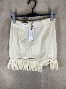 boohoo Casual Formal Skirts Size 10 Womens Yellow - Picture 1 of 10