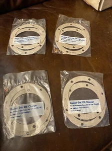 Lot Of 4 VW Bug Oil Change Screen Gasket Kit 1200cc-1600cc 113-198-031 OEM New - Picture 1 of 4