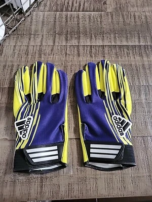 Michigan Wolverines Colores Adidas AdiZero Guantes Receptor Humo 3xGrandes  Foto 1 de 3